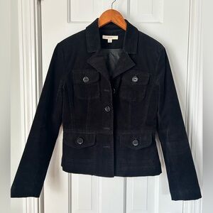 Black Women's corduroy Jacket